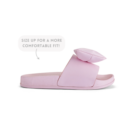 Pink Bowty Sliders