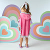 Pink Bubbles Hooded Towel