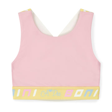 Pink Flex Crop Top