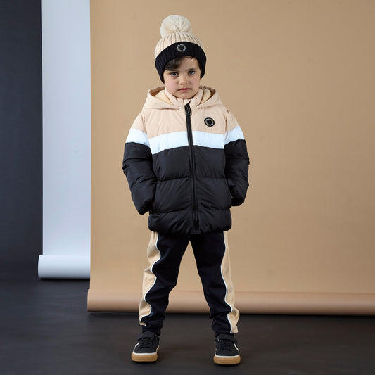 Black Levi Puffer Jacket