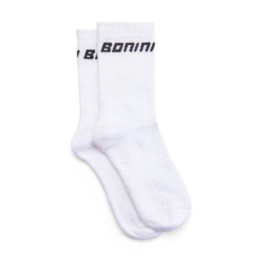 White & Black Aspire Sports Socks