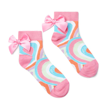 Pink Evie Ankle Socks