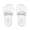 White Bowty Sliders
