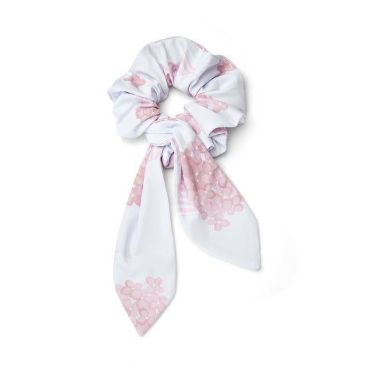 White Coraline Scrunchie