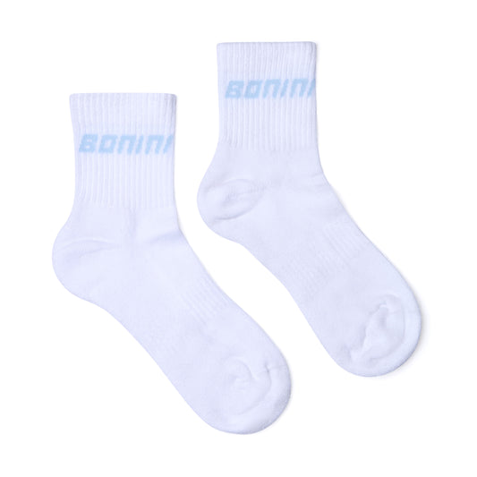 White & Blue Aspire Sport Socks