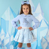 Blue Phillis Skirt Set