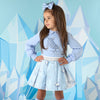 Blue Phillis Skirt Set