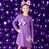 Purple Tegan Dress