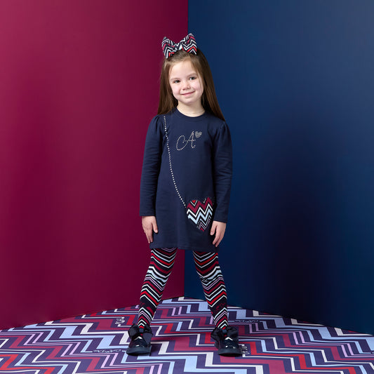 Navy Alyssa Dress