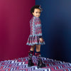 Navy Cora Dress