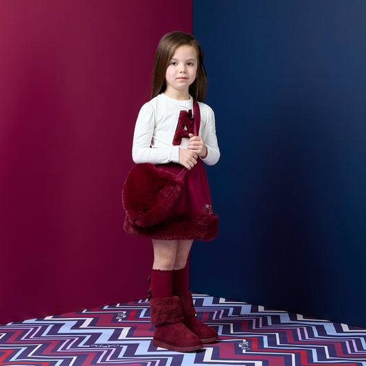 Burgundy Alma Bag