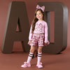 Pink Millie Shorts Set