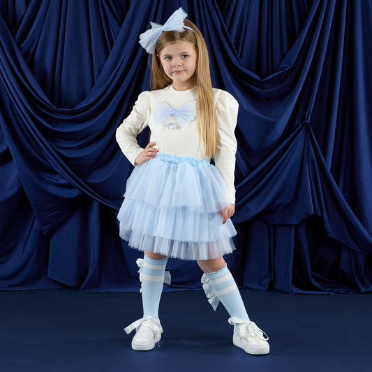 White Naya Skirt Set