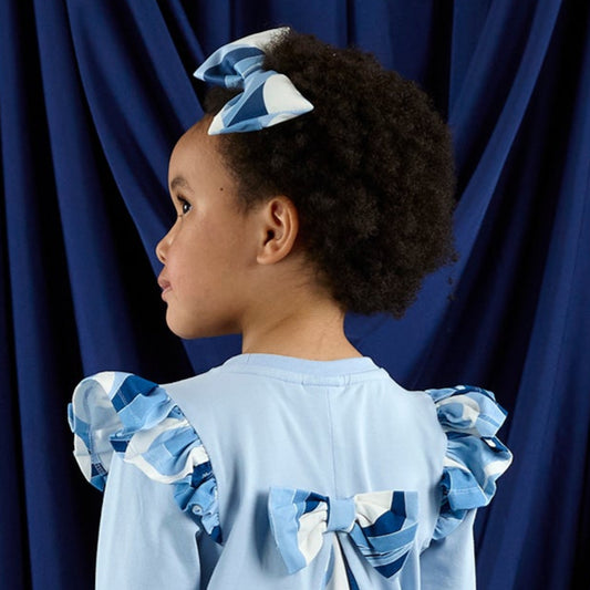Blue Leighton Hair Clip