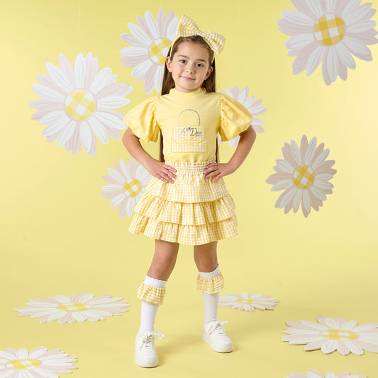 Lemon Dolores Skirt Set