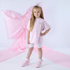 Pink Rebecca Cycling Short Set