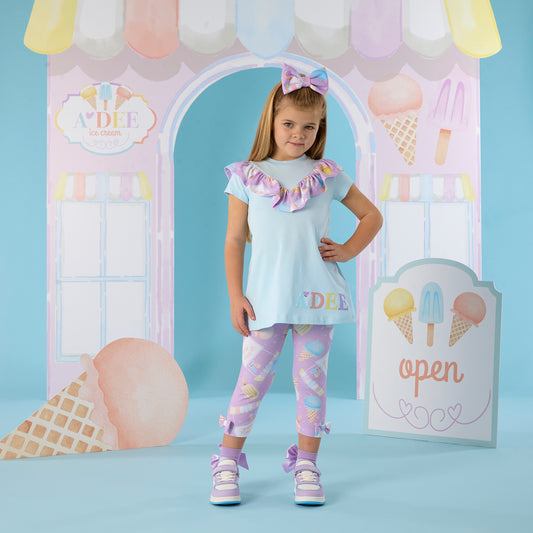 Blue Scarlett Legging Set