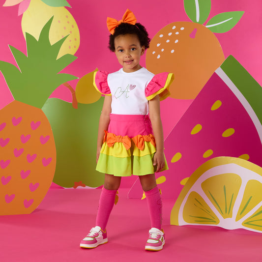 White Taylor Skirt Set