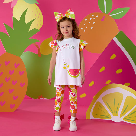 White True Legging Set