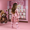 Pink Leah Knee High Socks