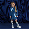 Blue Nieve Knee High Socks
