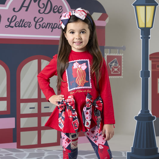 Red Reese Legging Set