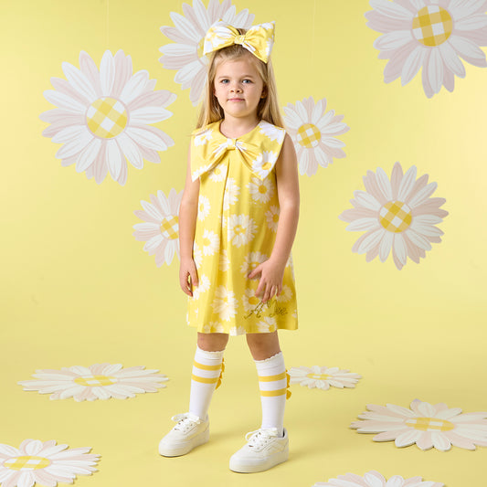 Yellow Dottie Dress