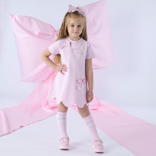 Pink Rhea Knee High Sock