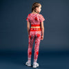 Red Sprint Leggings