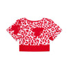 Red Energy Crop Top