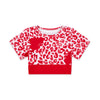 Red Energy Crop Top