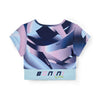 Blue Energy Crop Top