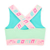 Blue Flex Crop Top