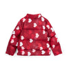 Burgundy Dazzle Puffer Jacket