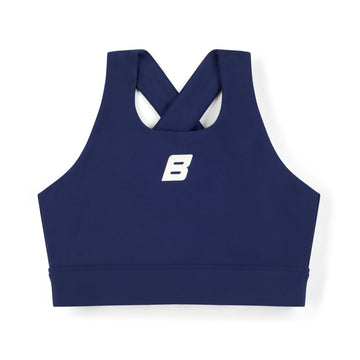 Navy Aspire Crop Top