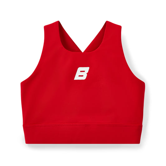Red Aspire Crop Top