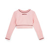 Pink Revive Long Sleeve Crop Top