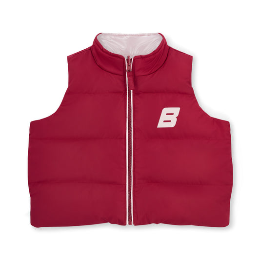 Burgundy & Pink Revive Gilet