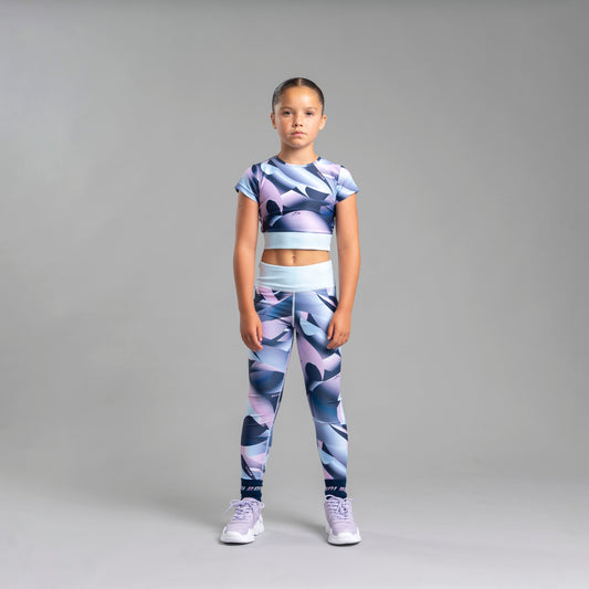 Blue Sprint Leggings