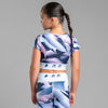 Blue Energy Crop Top