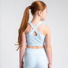Blue Aspire Crop Top