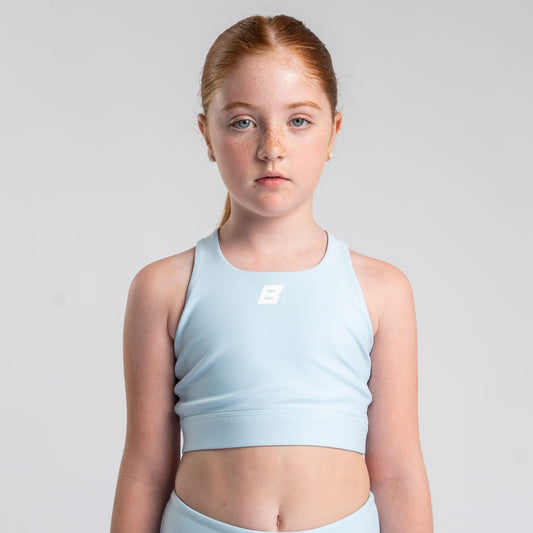 Blue Aspire Crop Top