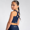 Navy Aspire Crop Top