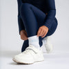 White & Blue Aspire Sport Socks