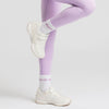 White & Lilac Aspire Sport Socks