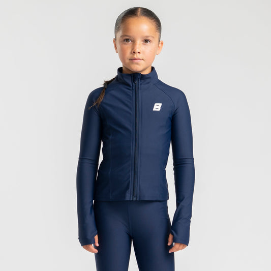 Navy Aspire Zipper