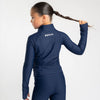 Navy Aspire Zipper