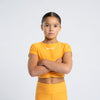 Orange Aspire Crop Top