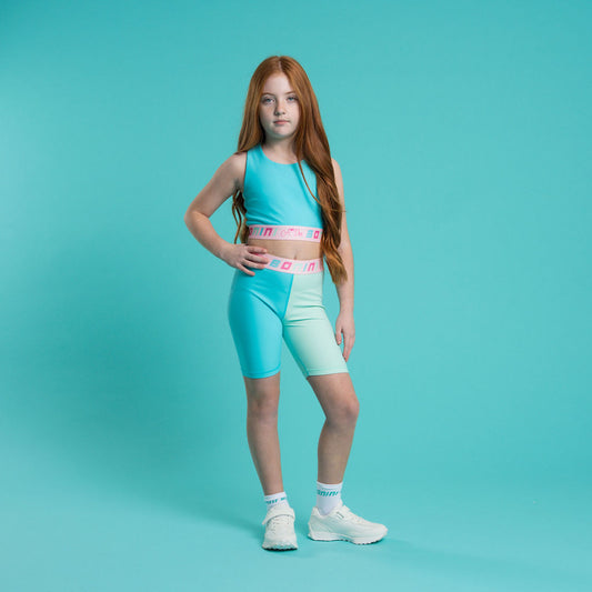 Blue Spin Cycling Shorts