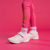 White Twirl Socks